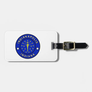 Indianapolis Indiana Luggage Tag