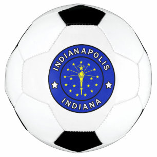 Indianapolis Indiana Soccer Ball