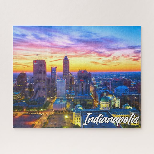 Indianapolis, Indiana, United States Jigsaw Puzzle (Horizontal)