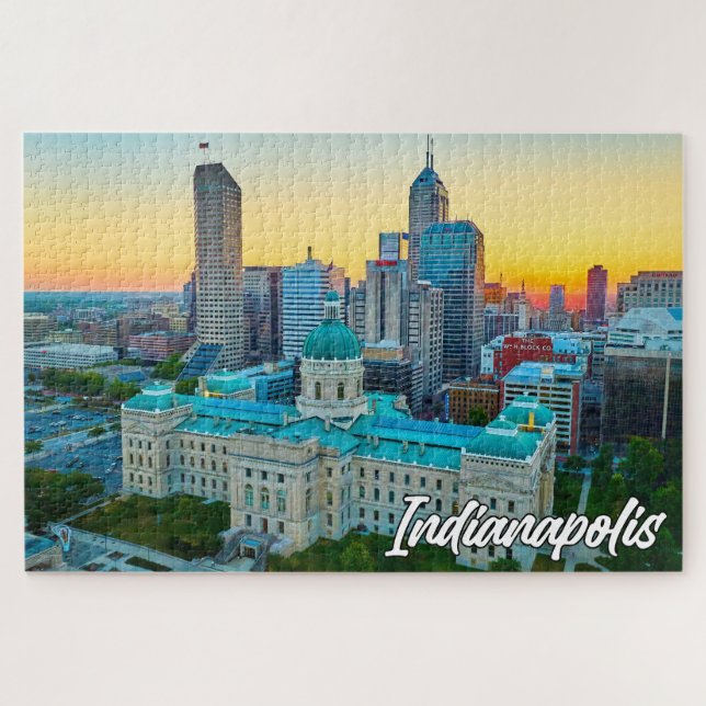 Indianapolis, Indiana, United States Jigsaw Puzzle (Horizontal)