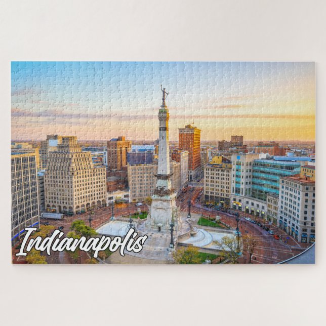 Indianapolis, Indiana, United States Jigsaw Puzzle (Horizontal)