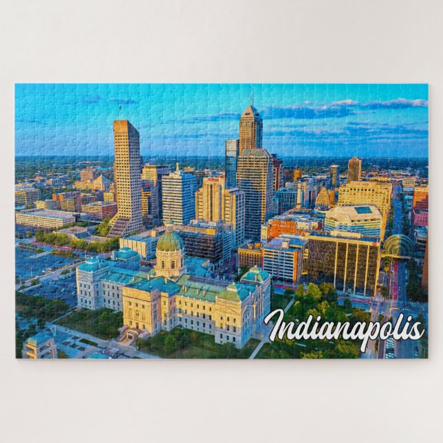Indianapolis, Indiana, United States Jigsaw Puzzle (Horizontal)