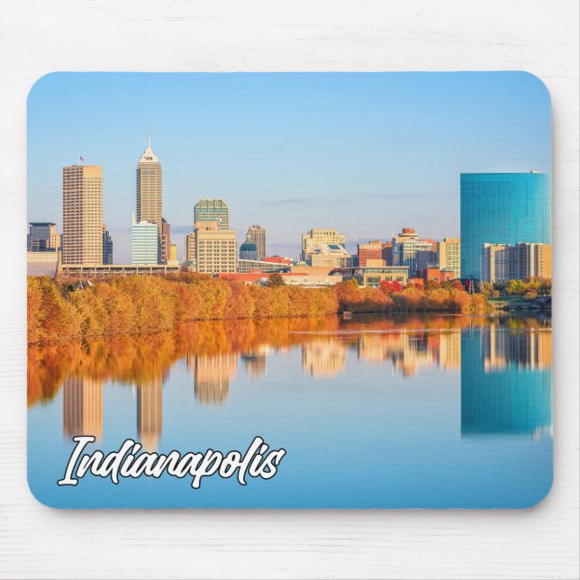 Indianapolis, Indiana, United States Mouse Pad (Front)