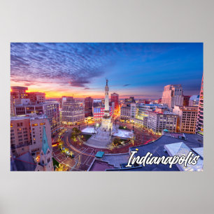 Indianapolis, Indiana, United States Poster