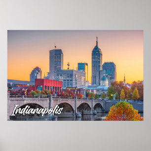 Indianapolis, Indiana, United States Poster