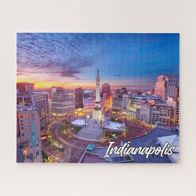 Indianapolis, Indiana, USA Jigsaw Puzzle (Horizontal)