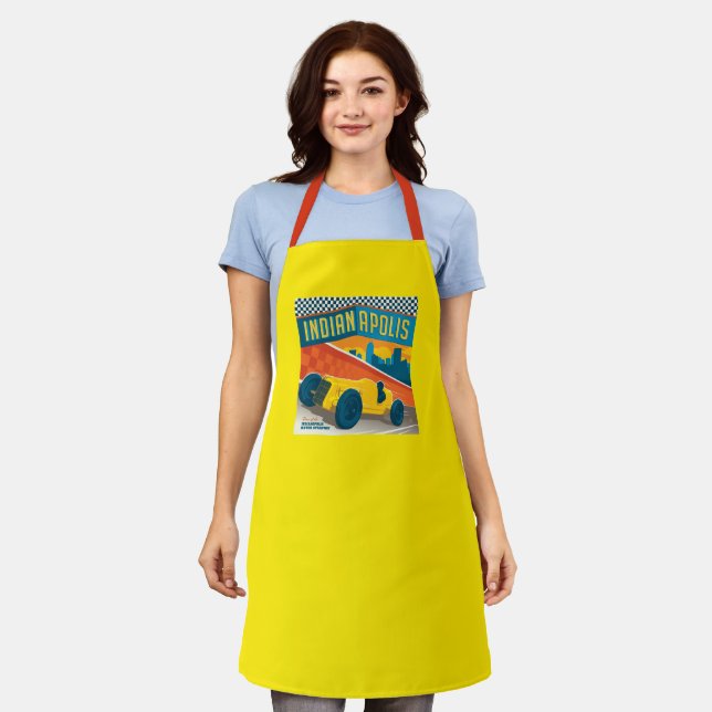 Indianapolis, Indiana | Vintage Racer Apron (Worn)