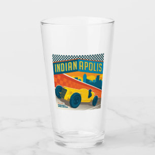 Indianapolis, Indiana   Vintage Racer Glass