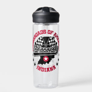 Indianapolis,Indiana Water Bottle