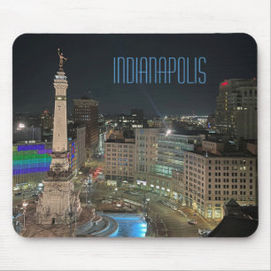 Indianapolis Monument Circle Mouse Pad