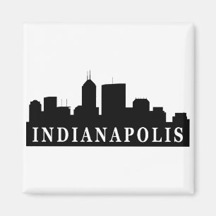 Indianapolis Skyline Magnet