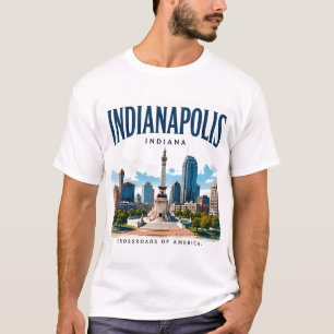Indianapolis Skyline Spirit T-Shirt