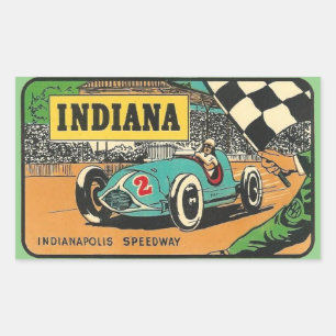 Indianapolis Speedway Indiana   Stickers