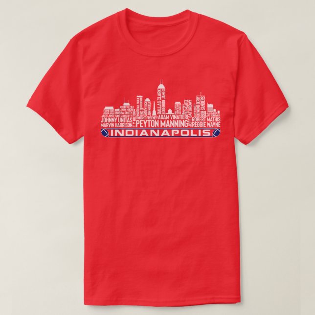Indianapolis  Team All Time Legends Indianapolis C T-Shirt (Design Front)