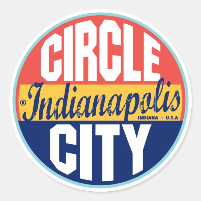 Indianapolis Vintage Label (Front)