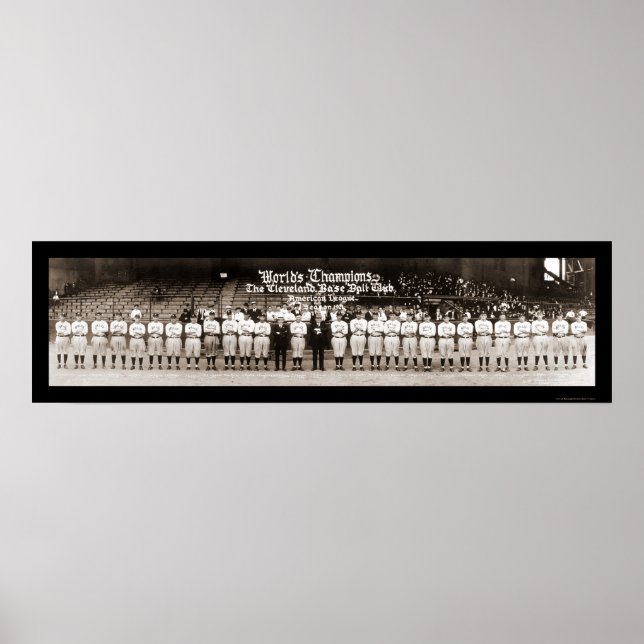 Indians Baseball Photo 1921 Poster (Front)