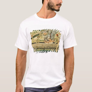 Indians Making a Dugout Canoe T-Shirt