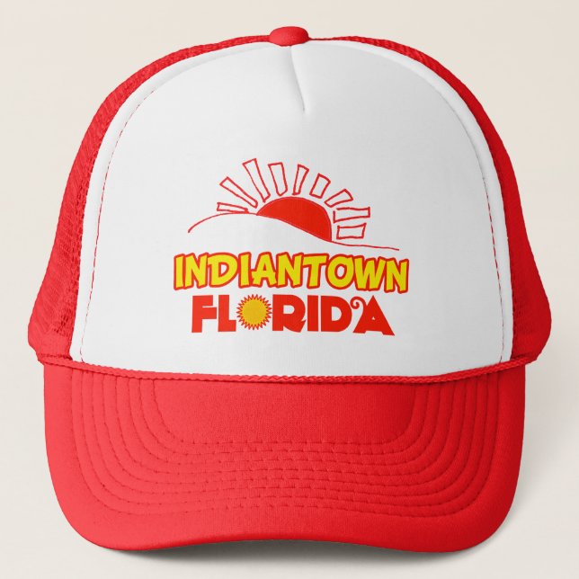Indiantown, Florida Trucker Hat (Front)