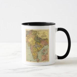 IndiaPanoramic MapIndia Mug