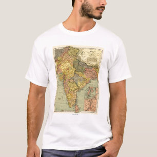 IndiaPanoramic MapIndia T-Shirt