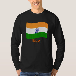 India's Bharat Indian Waving Flag T-Shirt