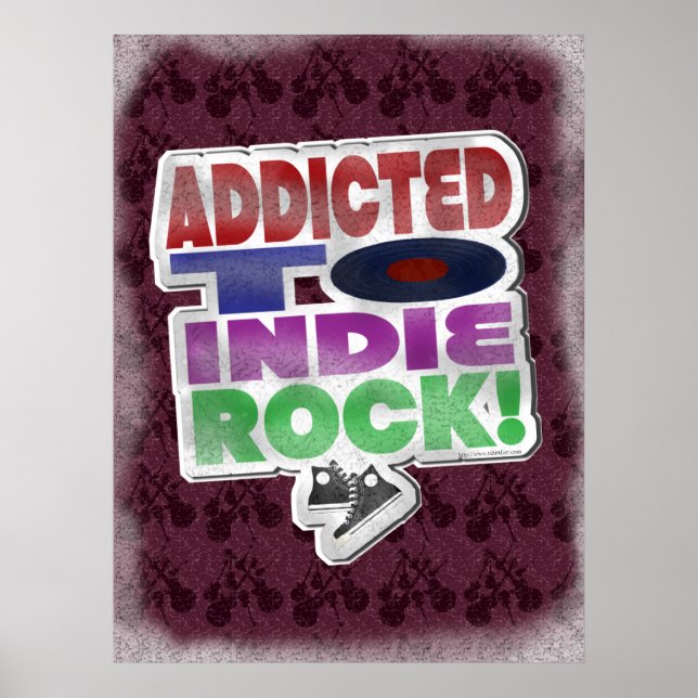 Indie addict poster (Front)
