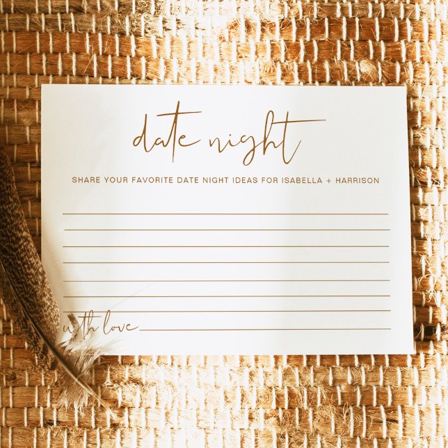 INDIE Boho Earth Tone Date Night Ideas Card Game (Creator Uploaded)