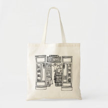 Indie Bookshop Tote Bag