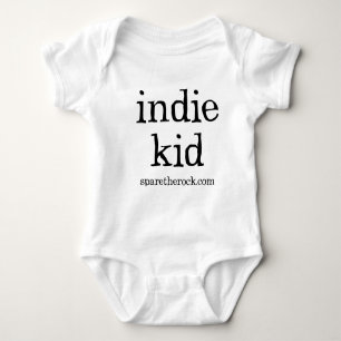 Indie Kid With Snaps Baby Bodysuit