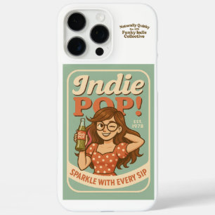 Indie Pop iPhone Case – Retro Soda Label