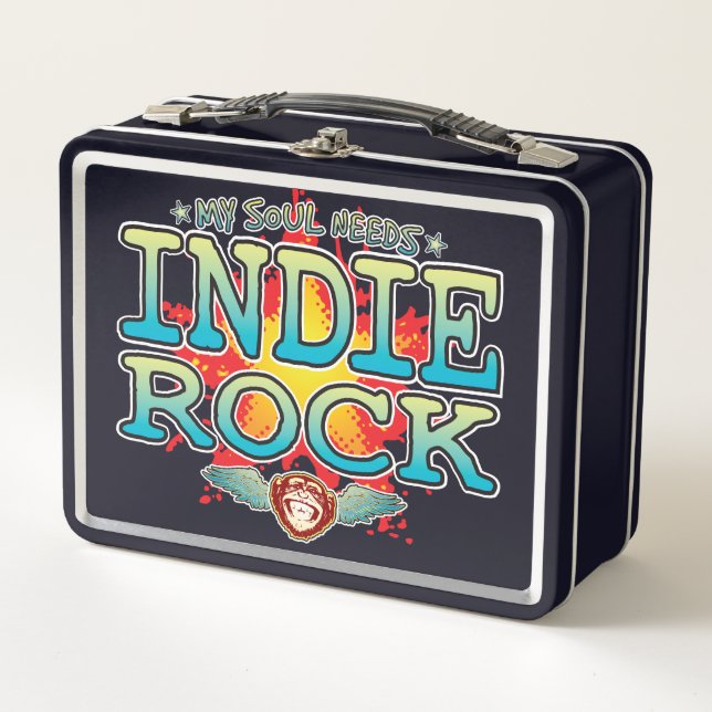 Indie Rock Soul Lunch Box (Front)