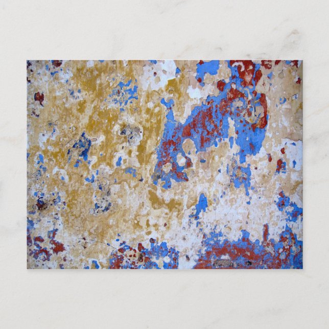 Indien - uralte Hauswand Postcard (Front)