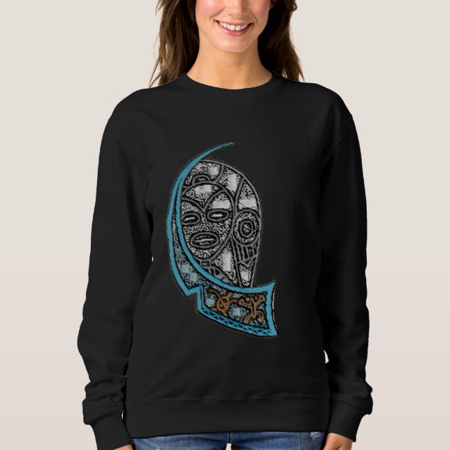 Indigenous Atabey Goddess Taíno Symbol from Puerto Sweatshirt (Front)