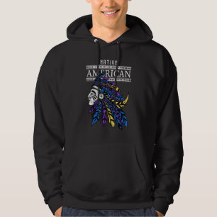 Indigenous Headdress - Native American Headdress Hoodie