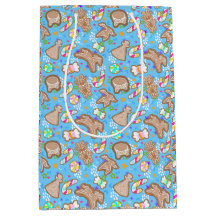 Indigenous Native American Gingerbread Gift Bag