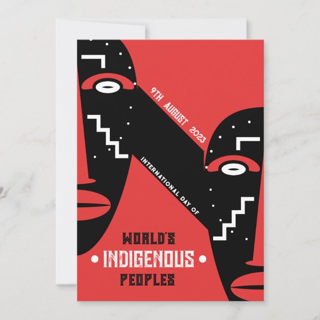 Indigenous Peoples Day Invitation (Front)