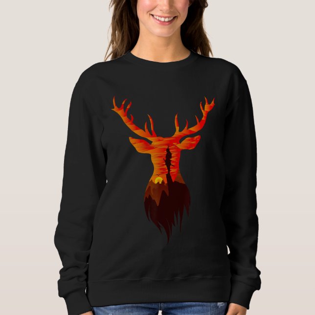 Indigenous Person Art Sweatshirt (Front)