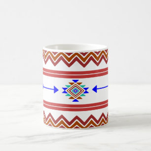 Indigenous Print 6 Mugs