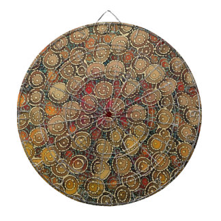 Indigenous Soakage in Ochre - Most Unique Dartboard