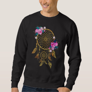 Indigenous Tribe Floral Dreamcatcher Indian Native Sweatshirt