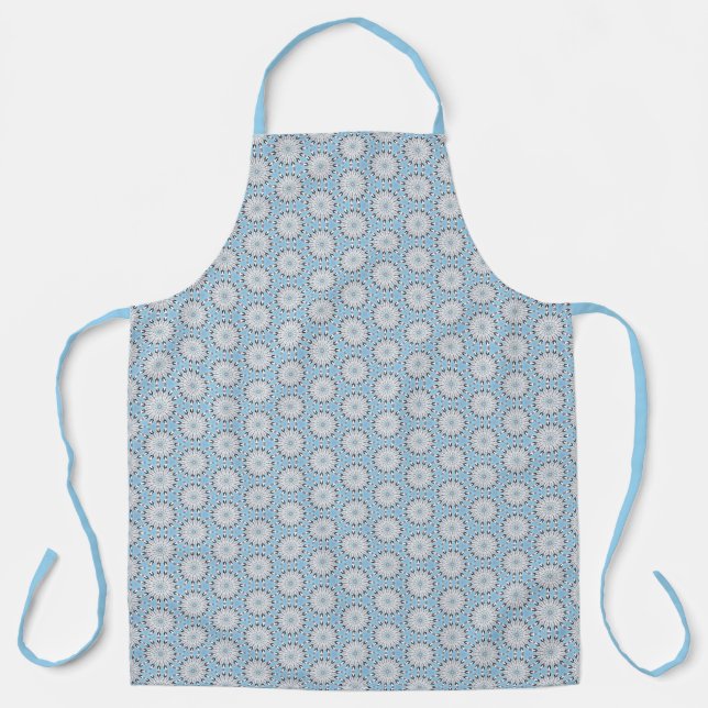 Indigenous Winter Bloom Apron (Front)
