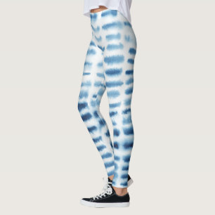 Indigio Watercolor Print Leggings