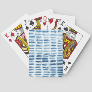 Indigio Watercolor Print Playing Cards