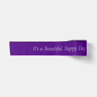 Indigo 4B0082 - Custom Message or Blank Satin Ribbon