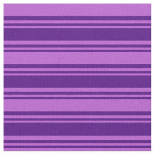 Indigo and Orchid Coloured Pattern of Stripes Fabric