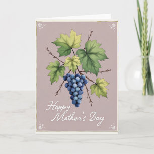 Indigo Berry Mothers Day Card