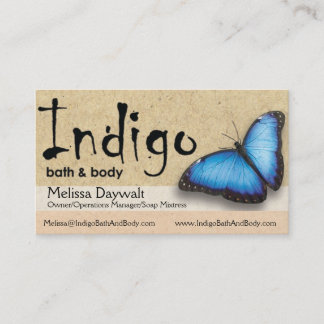 Indigo Biz Cards - Melissa