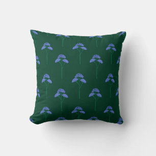 Indigo Blossom Serenity Cushion