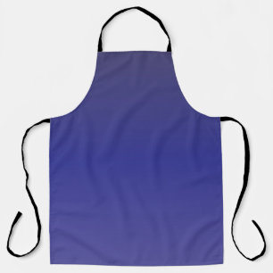 Indigo Blue Gradient Apron