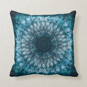 Indigo Blue Mandala Cushion